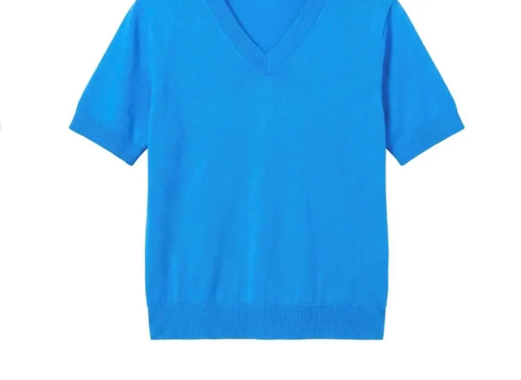 Vince Camuto Womens Short Sleeve Sweater Medium