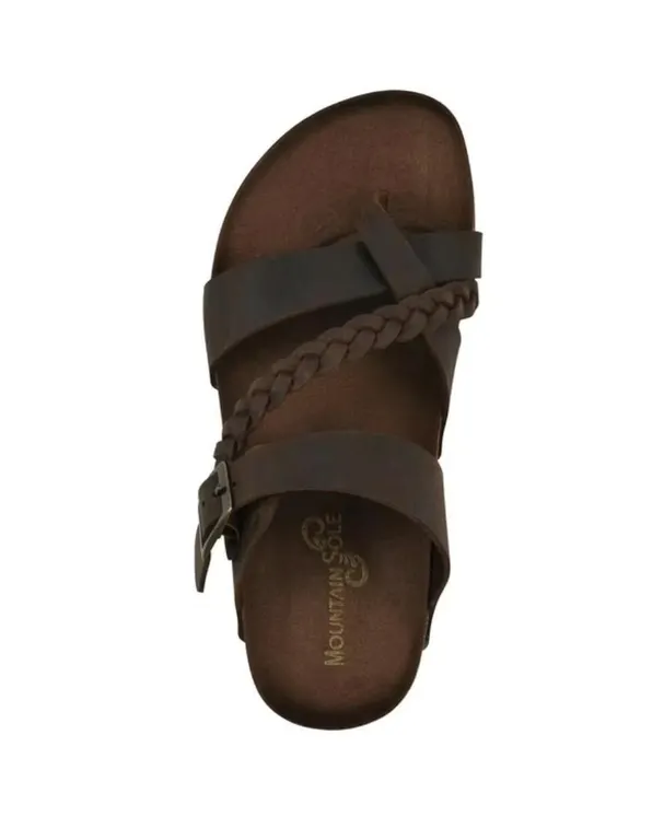 Mountain Sole Womens Leather Sandals