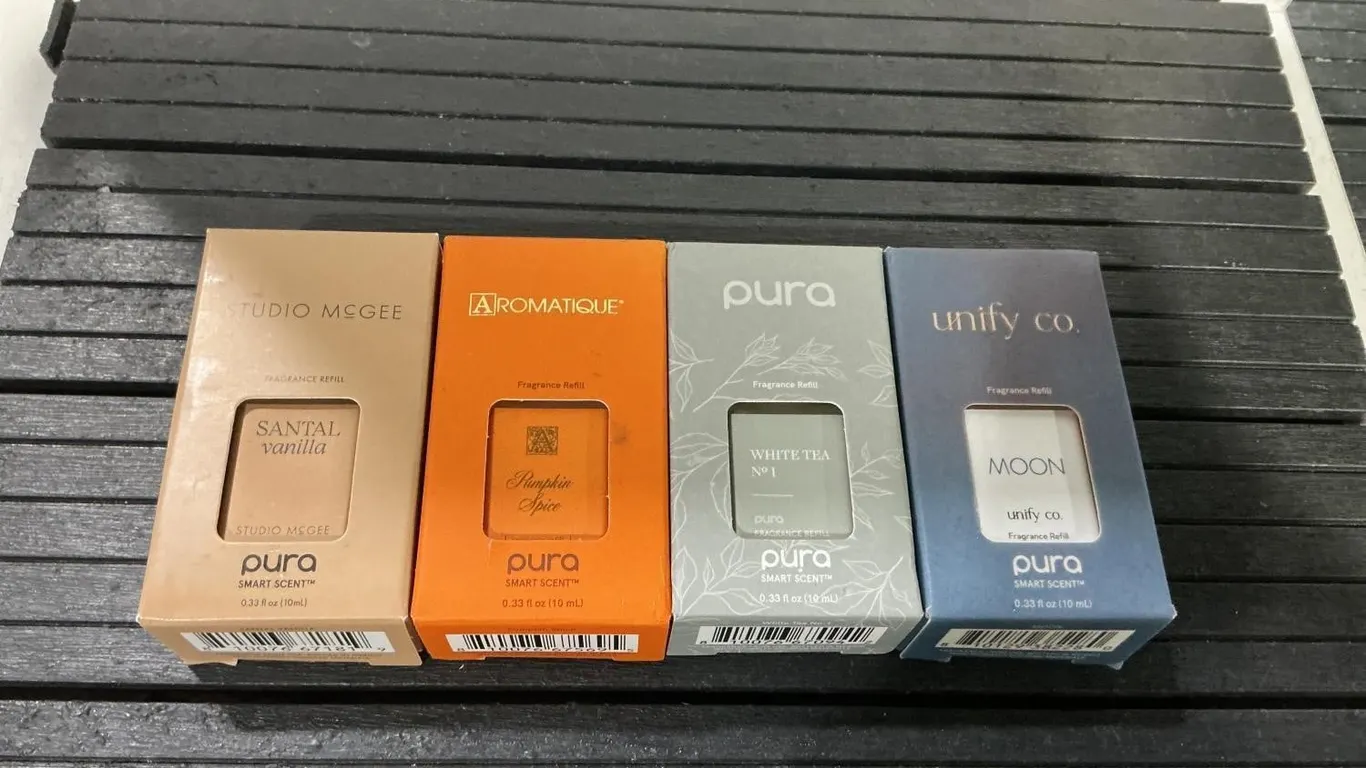 Pura Smart Scent Fragrance Refills 4pk