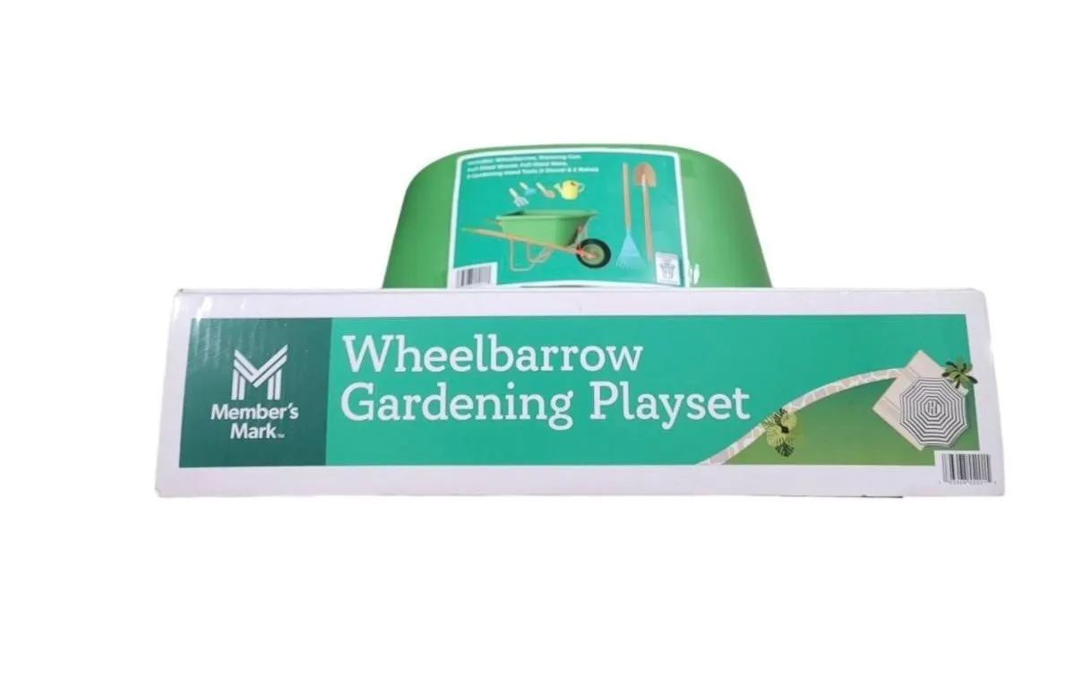 Wheelbarrow Gardening Playset