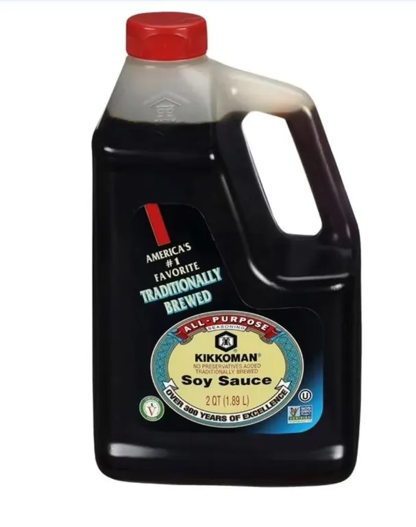 Kikkoman Traditionally Brewed Soy Sauce 64 oz.