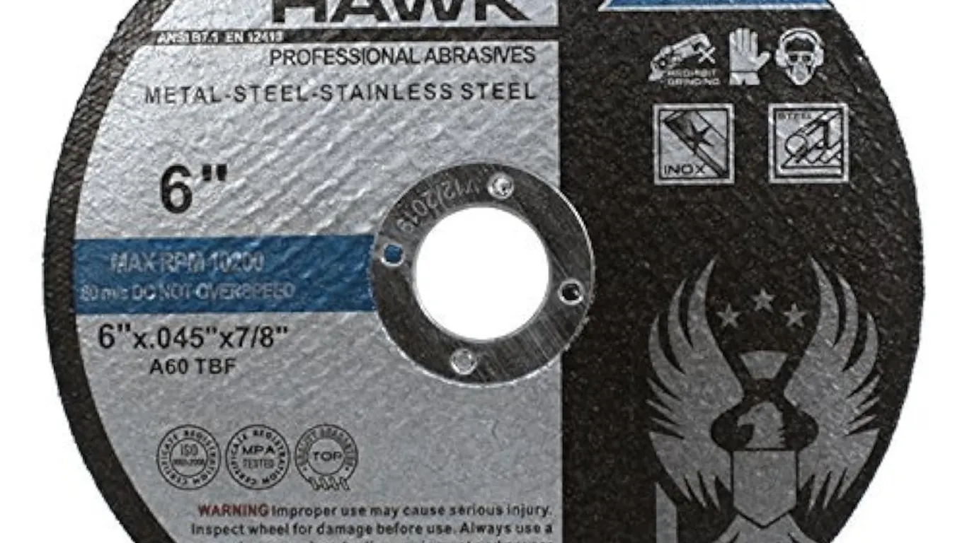 BHA 6 x .045 x 78 Metal Cut-Off Wheels 6ct