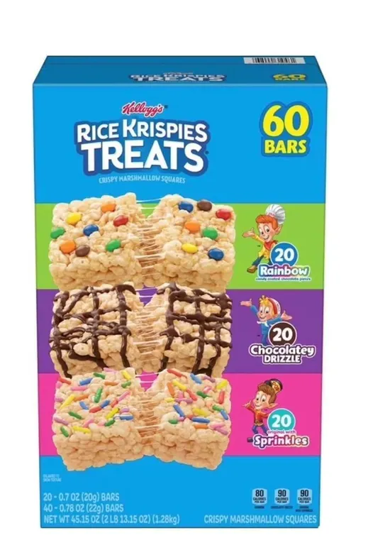 Kelloggs Rice Krispies Treats 60ct