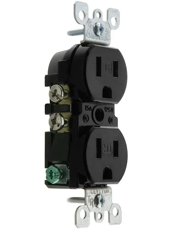 Leviton T5320-E Tamper Resistant Duplex Receptacle
