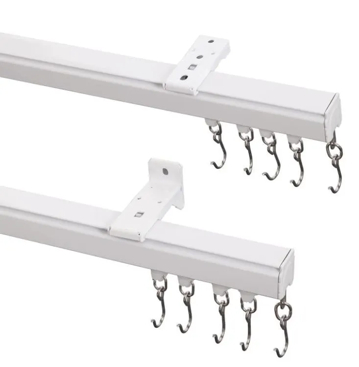 Adjustable 6ft-9ft Curtain Track Rod Kit