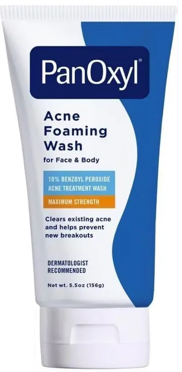 PanOxyl 10 Benzoyl Peroxide Acne Foaming Wash