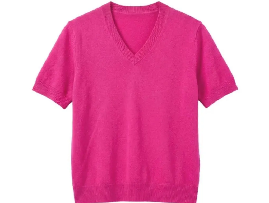 Vince Camuto Womens Short Sleeve Sweater Medium