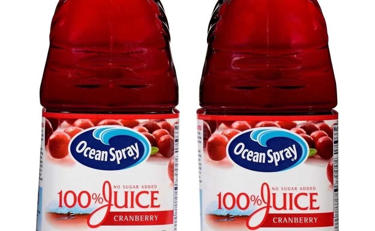 Ocean Spray 100 Cranberry Juice 192 Fl Oz 2pk