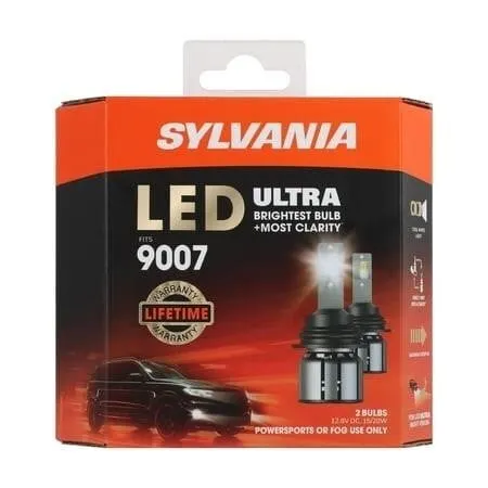 Sylvania 9007 LED Ultra FogHeadlight Bulbs