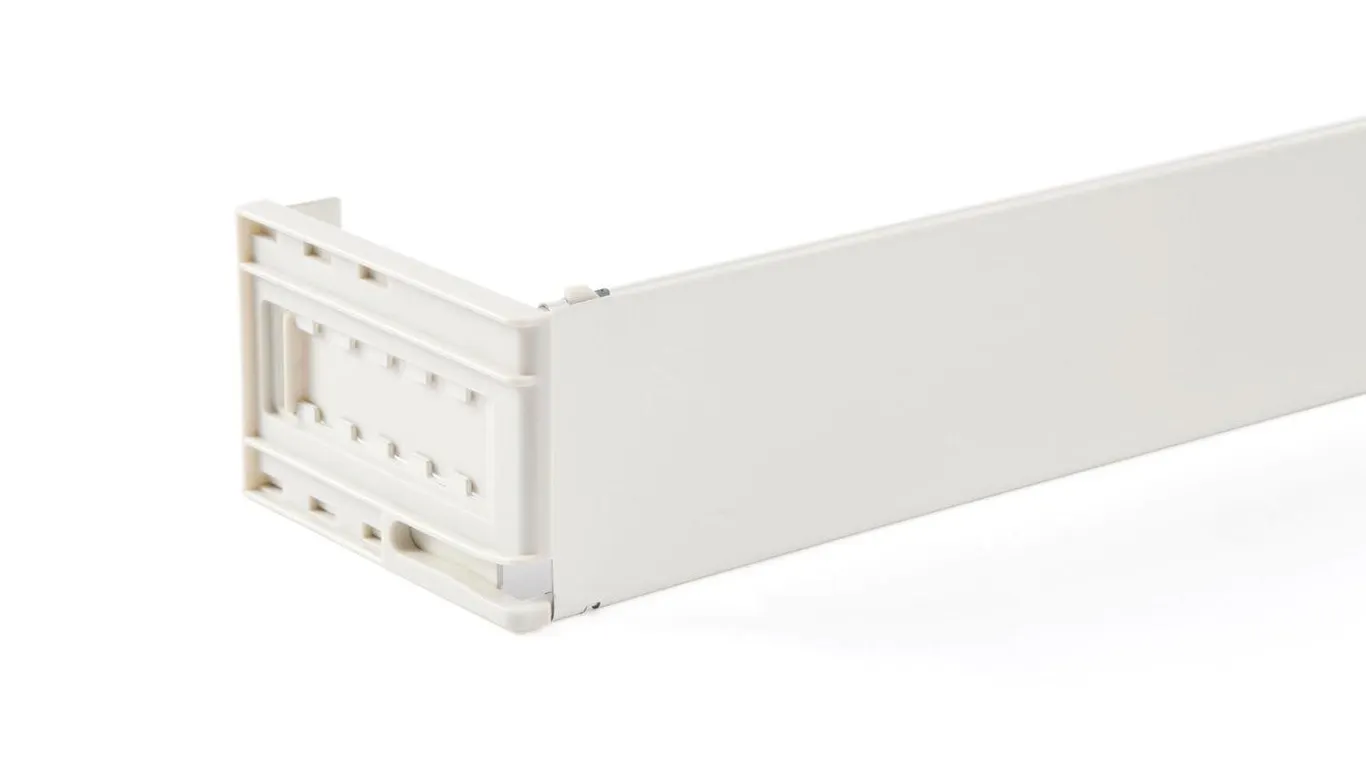 Kenney Adjustable Pocket Curtain Rod 48-86 White