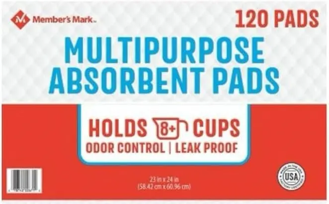 Absorbent Training Pads 23x24in 240ct
