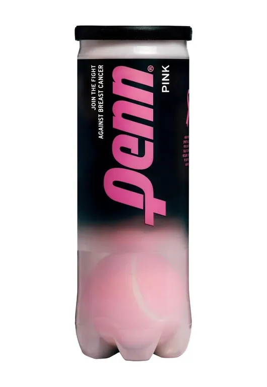 Penn Championship Pink Tennis Balls 3 Ball Can