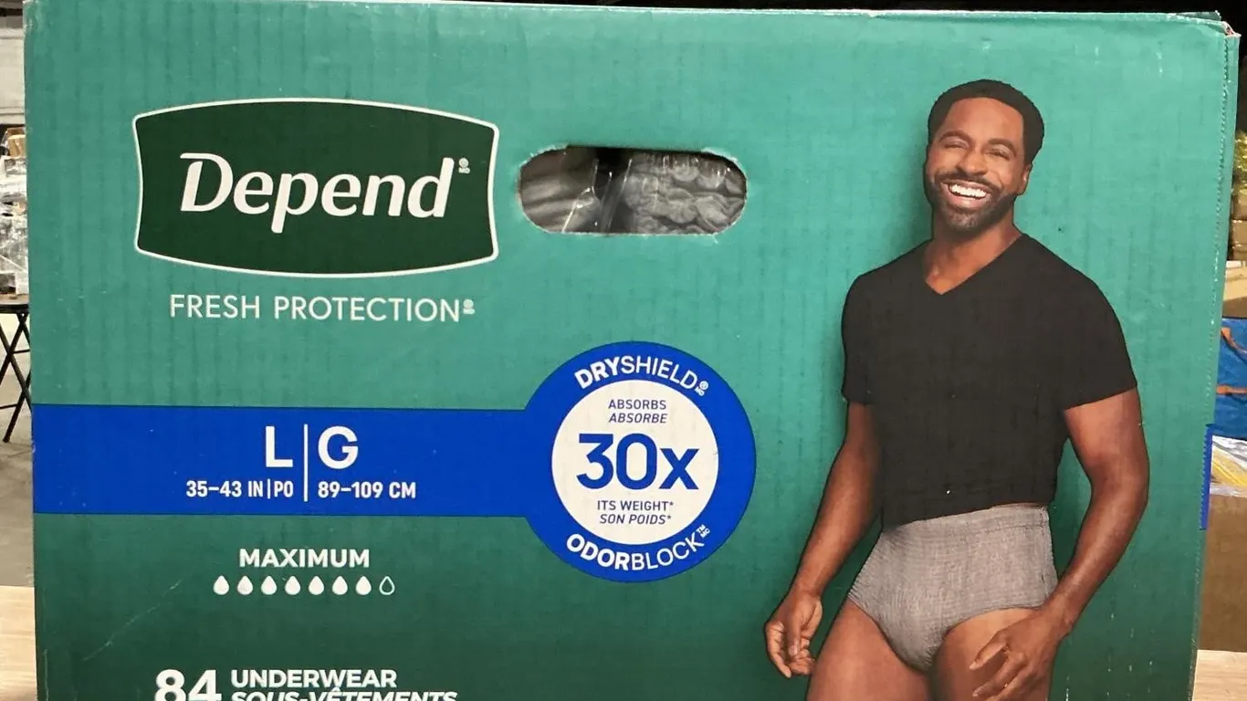 Depend Fresh Protection Incontinence Underwear...