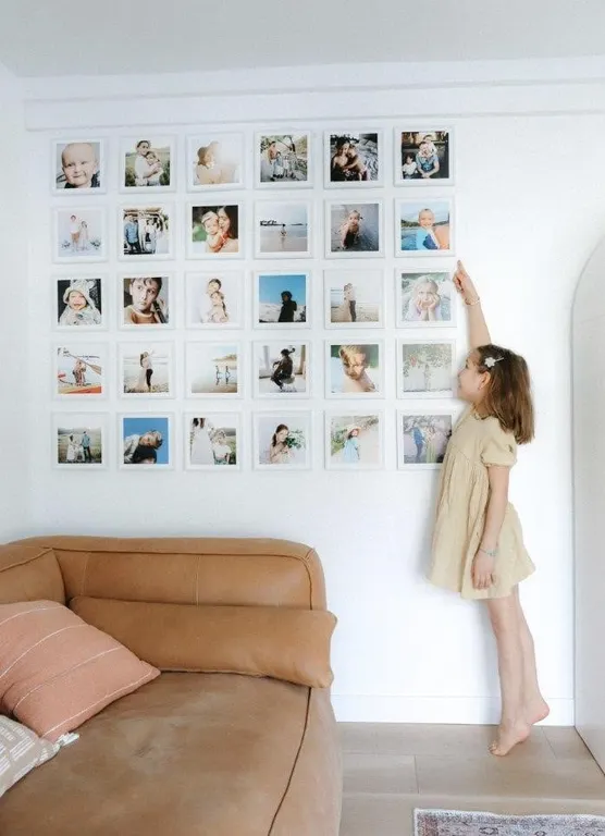 Harbortown 4x4 Mini Picture Frames Matte White...
