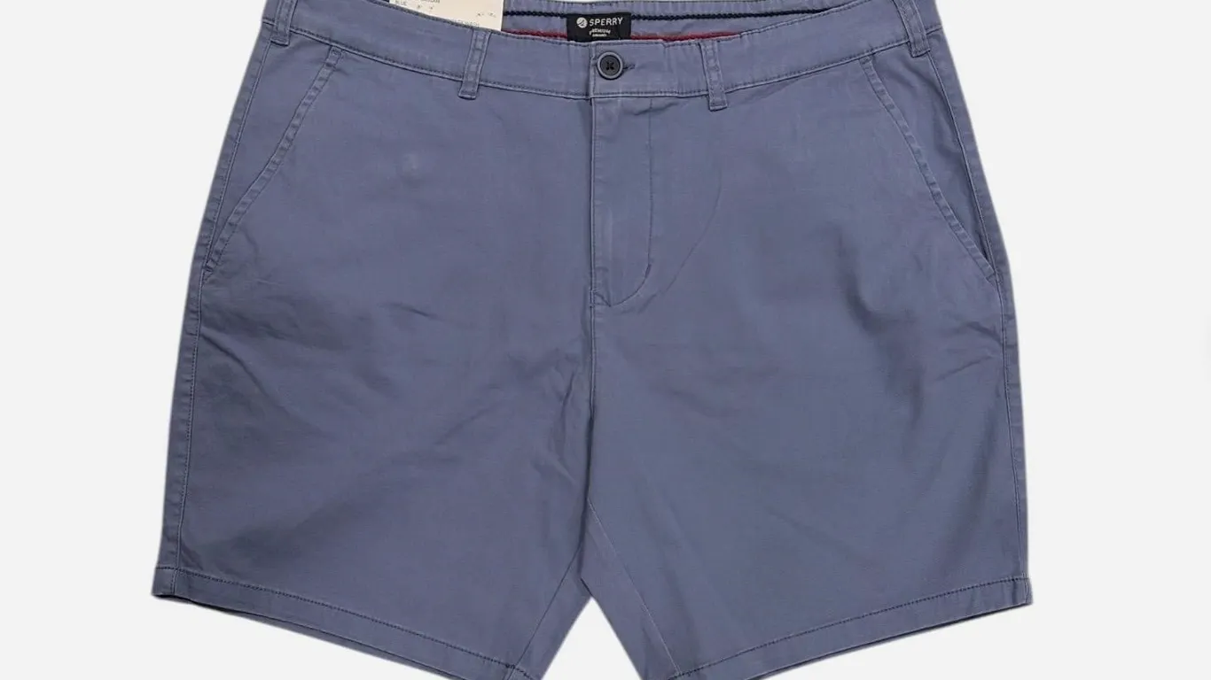 Sperry Mens Flat-Front Shorts Size 42