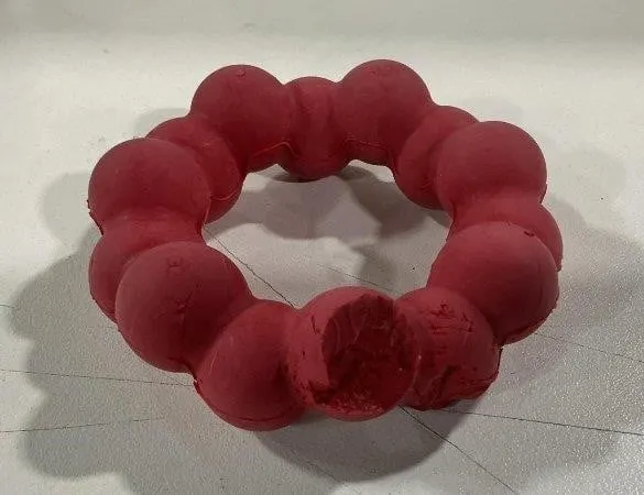 Kong Natural Rubber Ring Dog Chew Toy Small