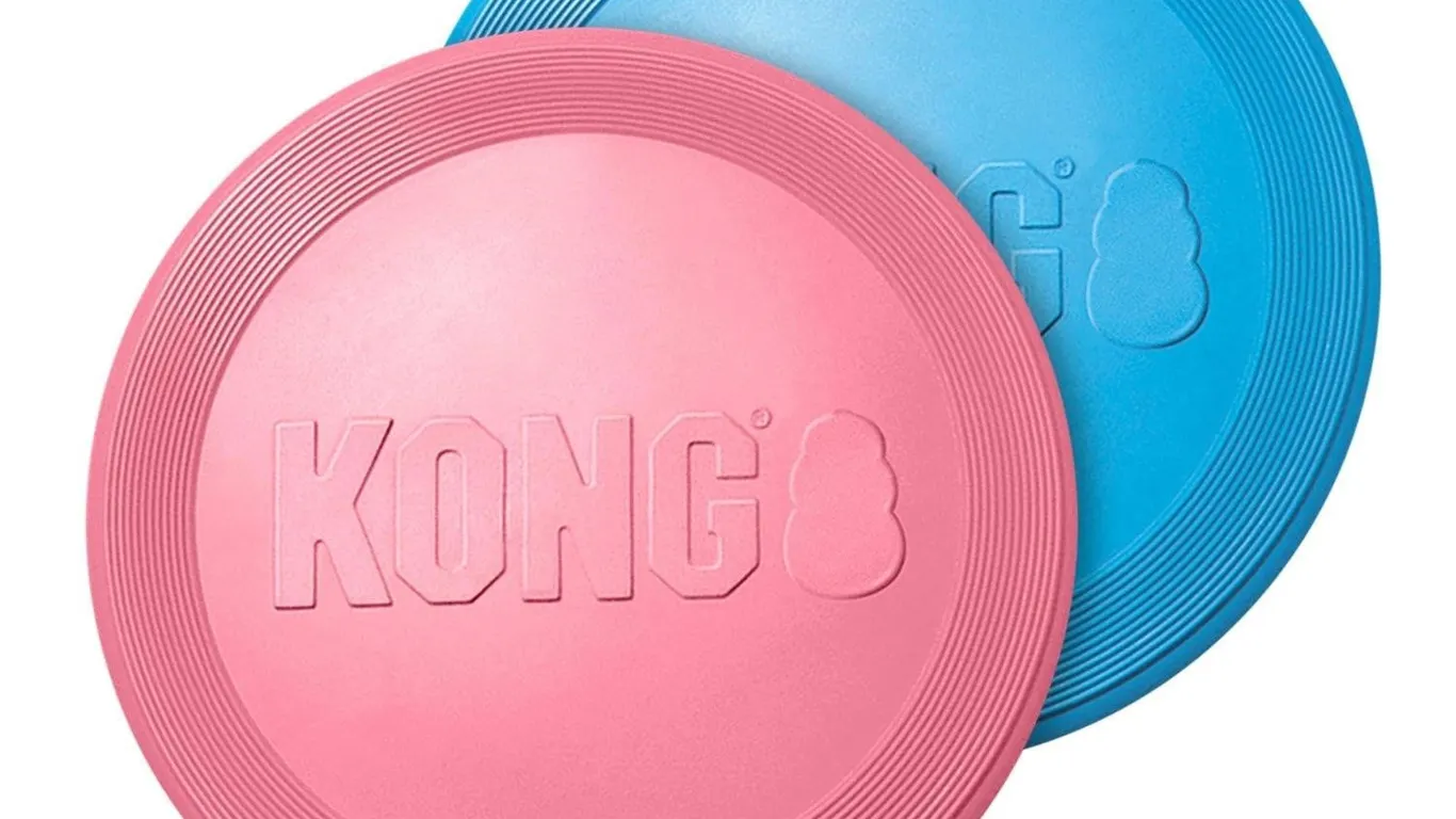 Kong Puppy Flyer Small Rubber Dog Flying Disc