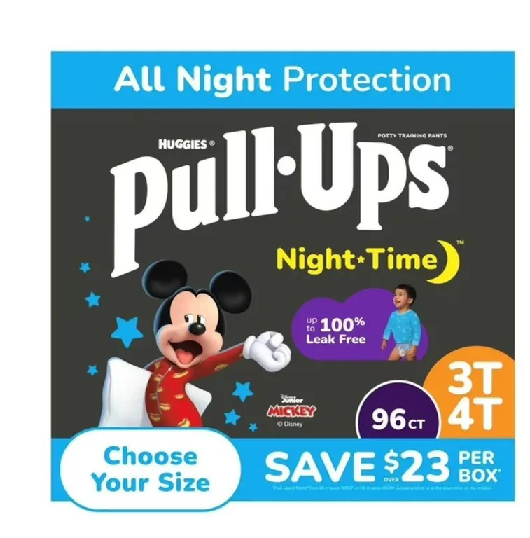 Pull-Ups Nighttime Training Pants Boys 3T-4T
