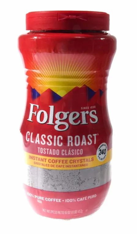 Folgers Classic Roast Instant Coffee 16oz