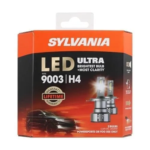 Sylvania 9003 LED Ultra Fog Headlight Bulbs