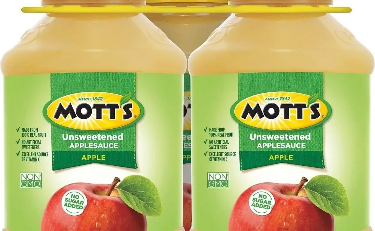 Motts Unsweetened Applesauce 46 oz 3pk