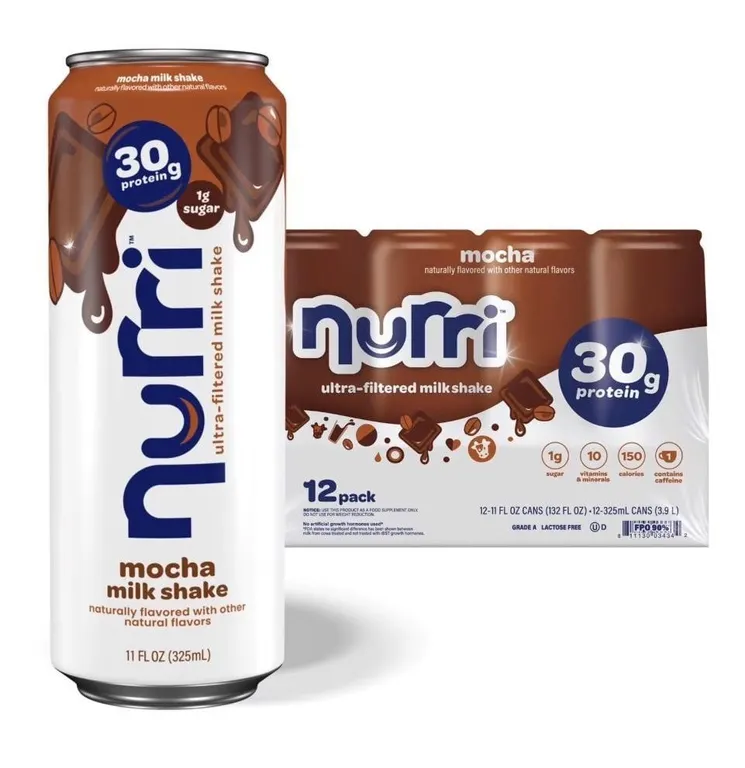 Nurri Ultra-Filtered Mocha Protein Shake 11oz 12pk
