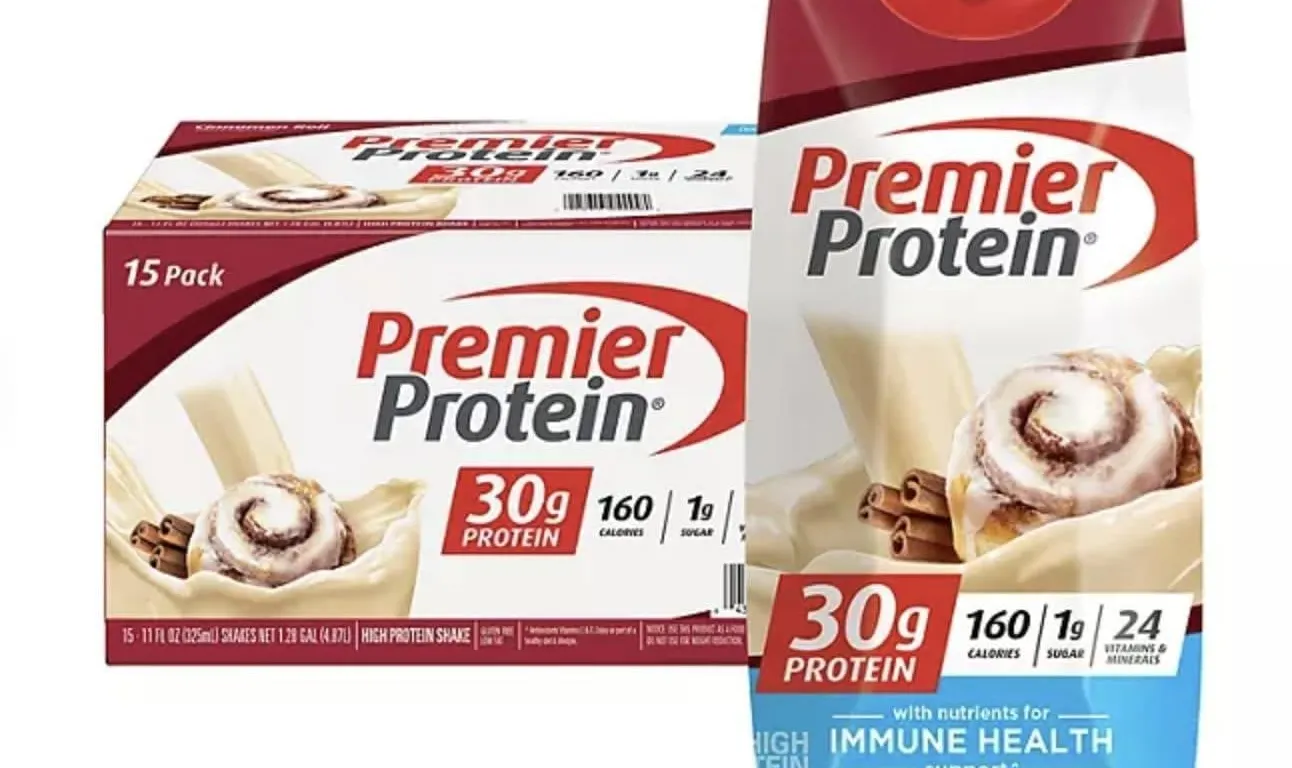 Premier Protein Cinnamon Roll Shake 11oz 15pk