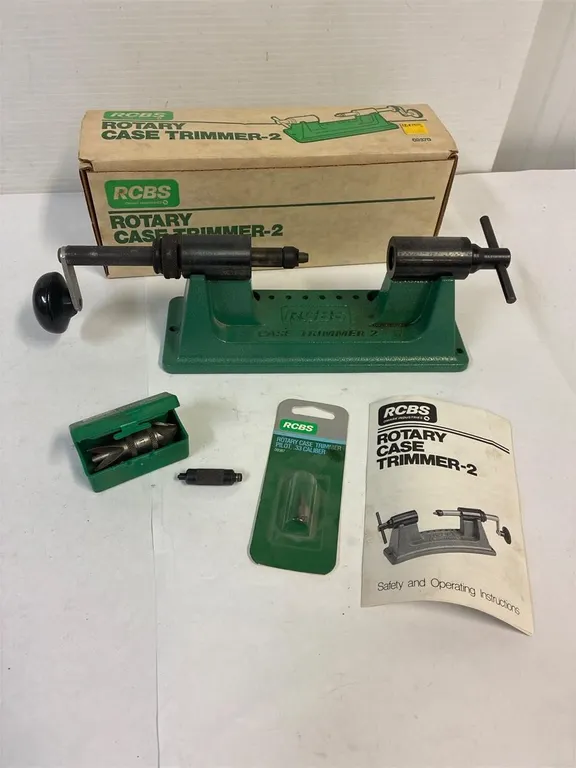 RCBS rotary trimmer & deburring tool.