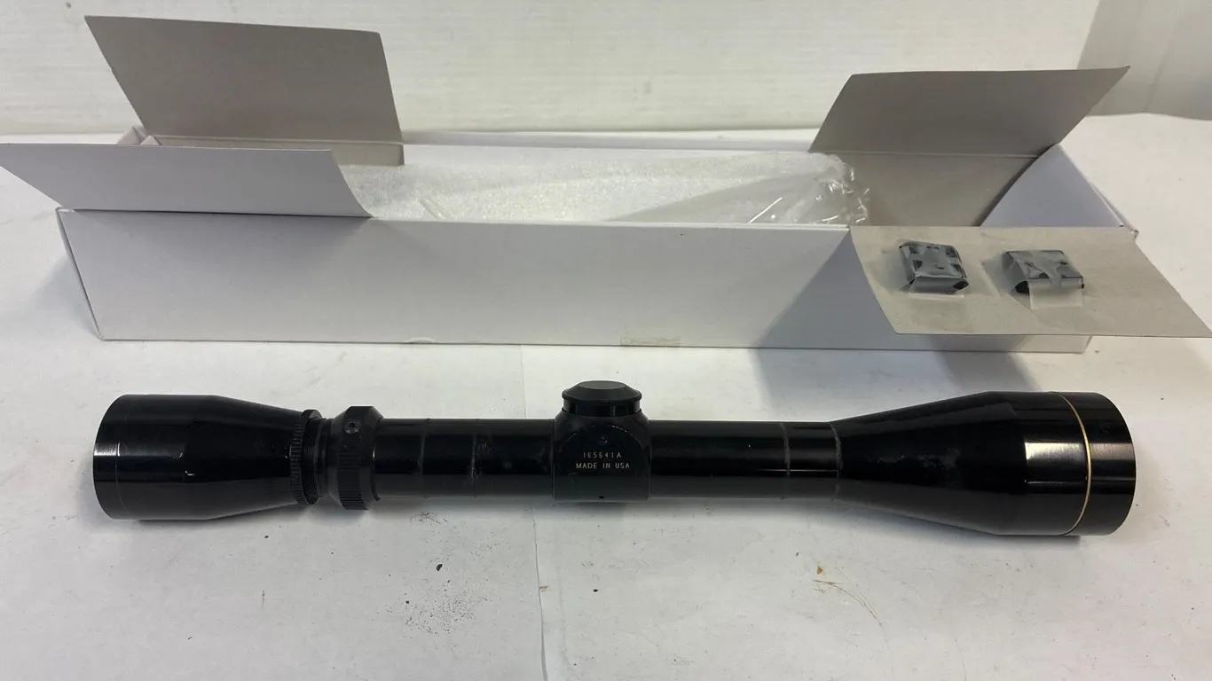 Leopold scope. Used. Looks good.