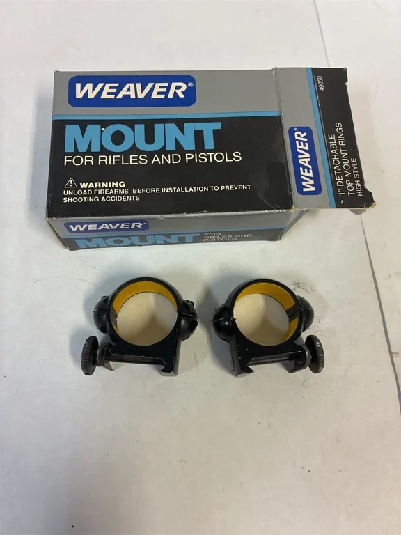Weaver mount. 1” High style Used
