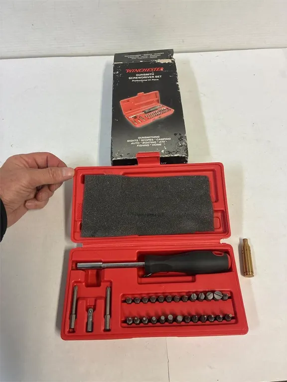 Winchester gunsmith screwdriver set. Complete.