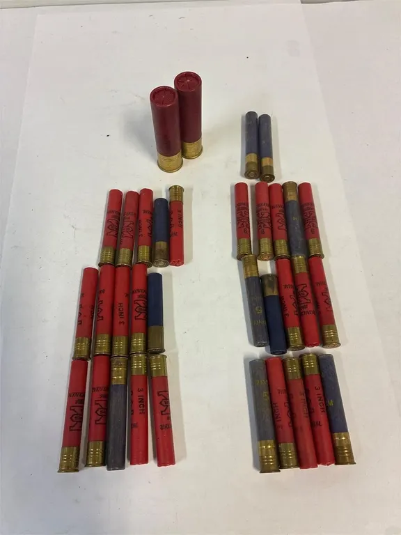 32- 410ga shotgun shells. 2-10ga Reloads.