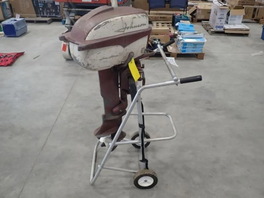 1956 Johnson Sea Horse 18 Hp Outboard Motors