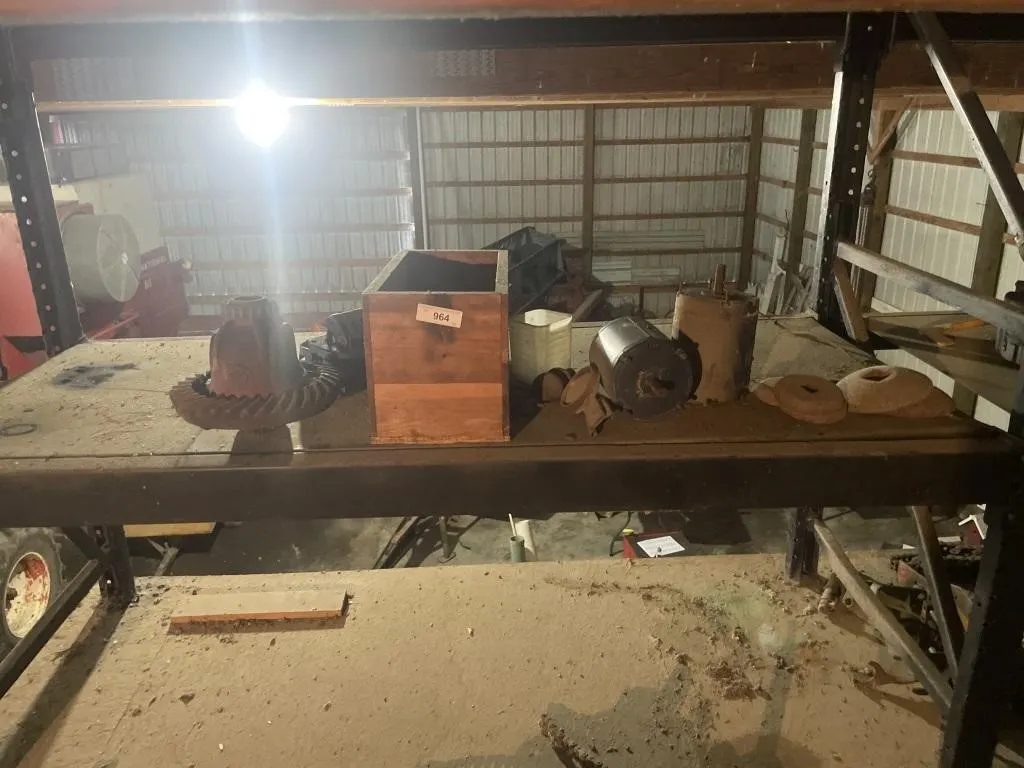Contents of middle shelf - motors box tractor