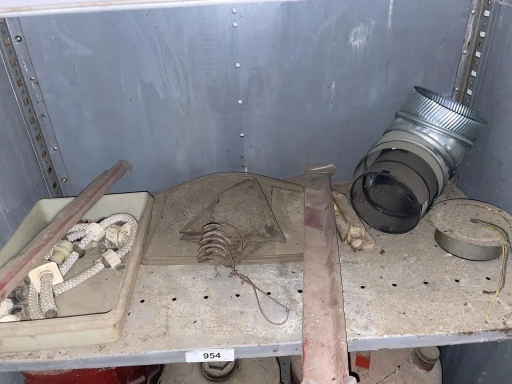 Contents of shelf