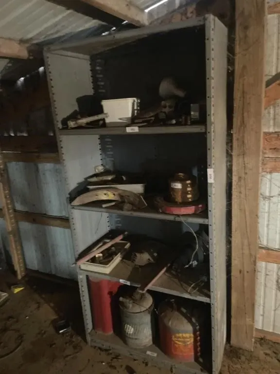 Metal cabinet contents not include
