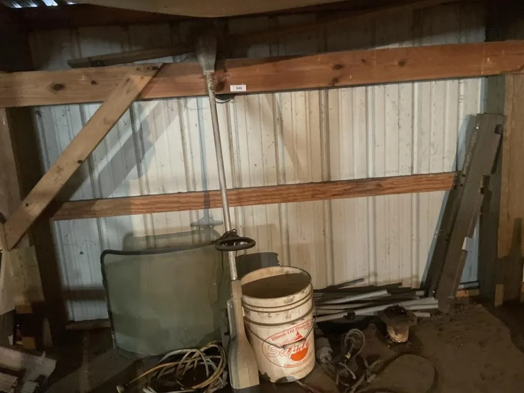 Wire, String Trimmer, tractor windows, PVC pipe