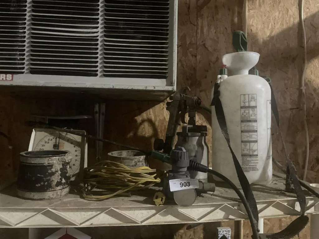 Scale, sprayer, air valve paint sprayer,