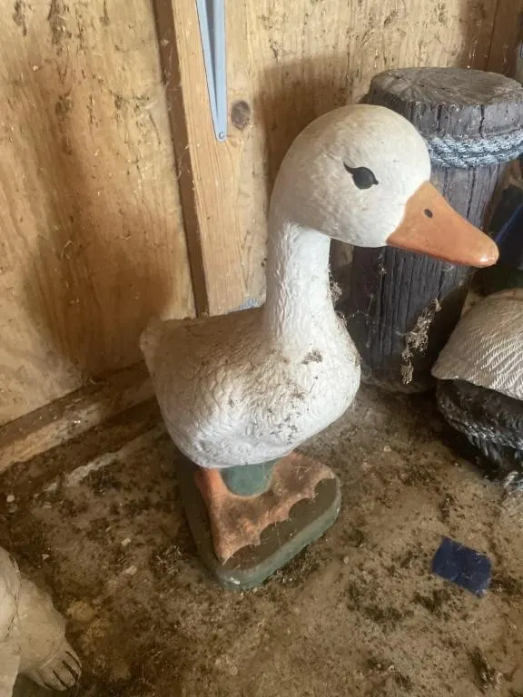 Concrete goose