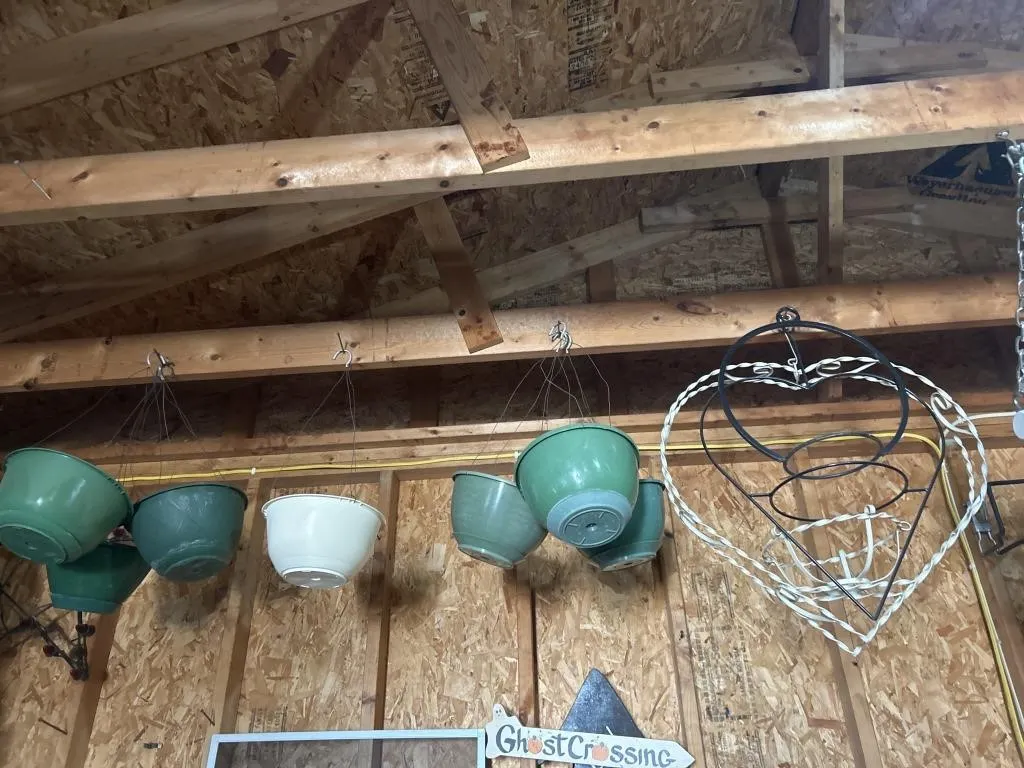Hanging flower pots and hanging flowers basket