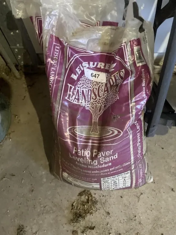 Patio Paver Leveling Sand