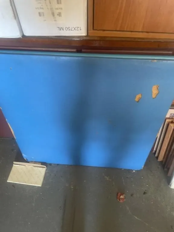 Square folding table