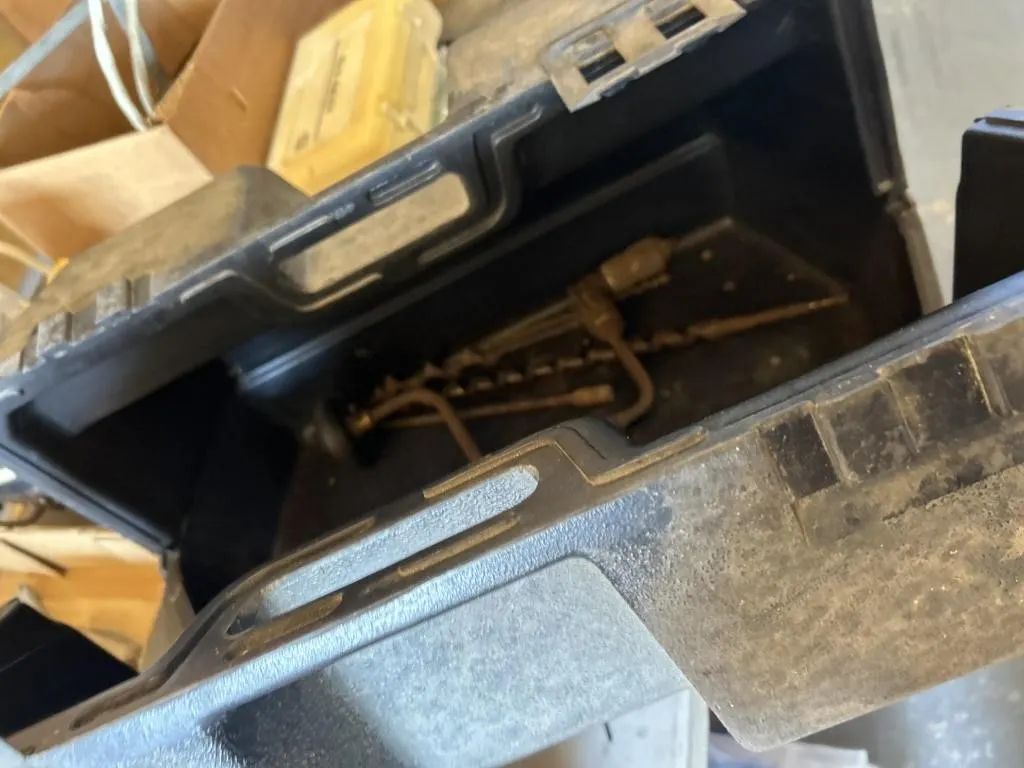 Craftsman induction case with Hand saw and bits