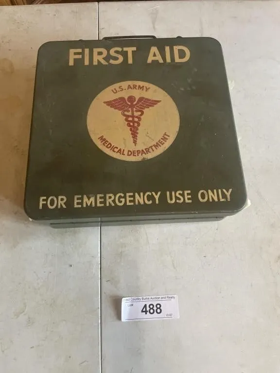 US Army first aid kit