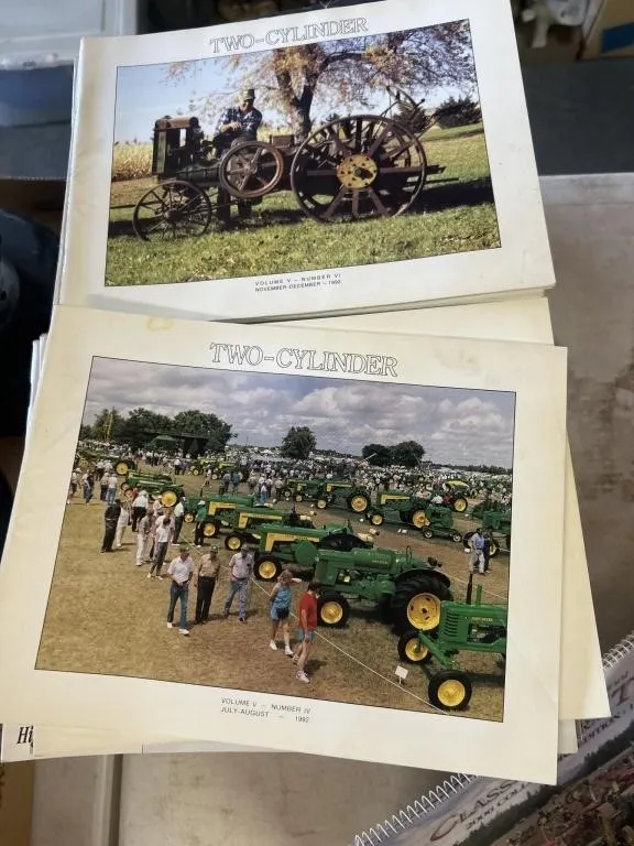 Tractors books and calendar