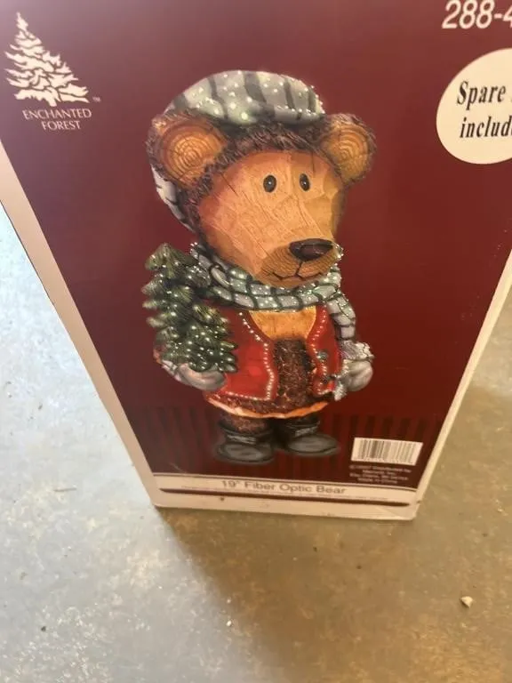 19" fiber optic bear