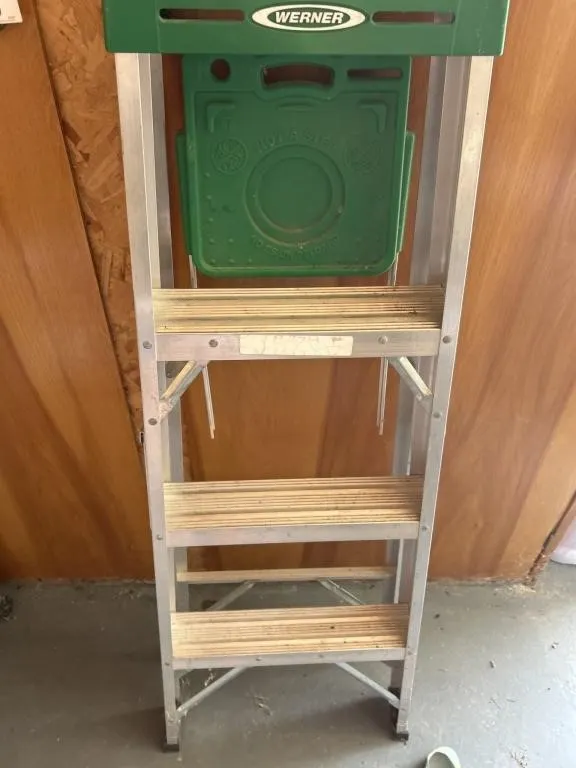 Three step ladder