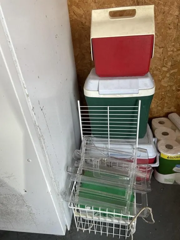 Coolers, racks