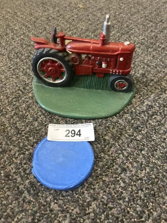 Tractor door stopper