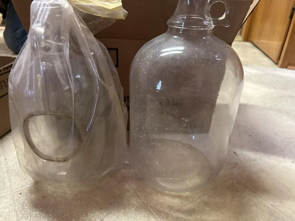 Glass jugs